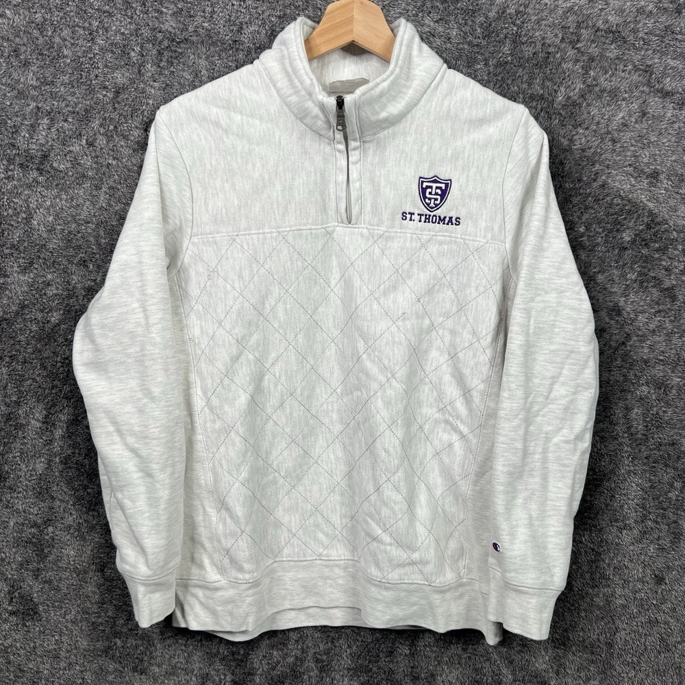 Vintage Champion Reverse Weave St. Thomas Sweatshirt Women's large  1/4